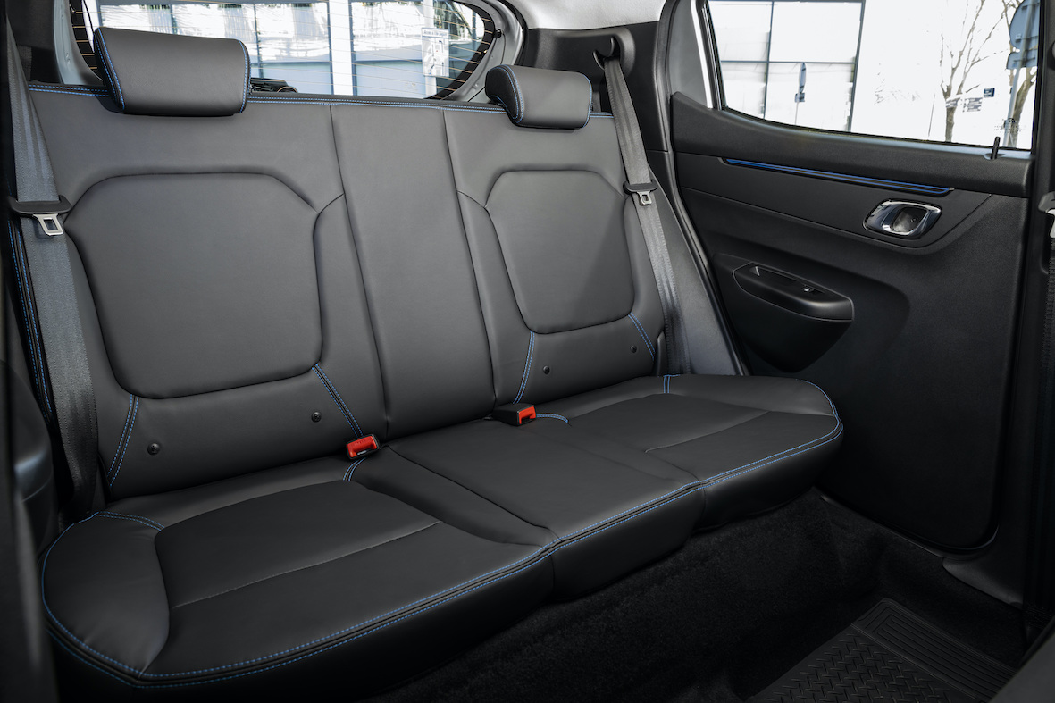 Dacia Spring rear seats